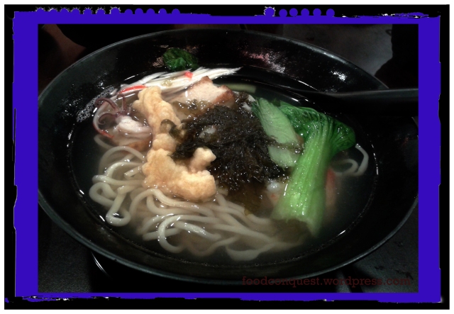 Seafood Noodle Soup - Meal size